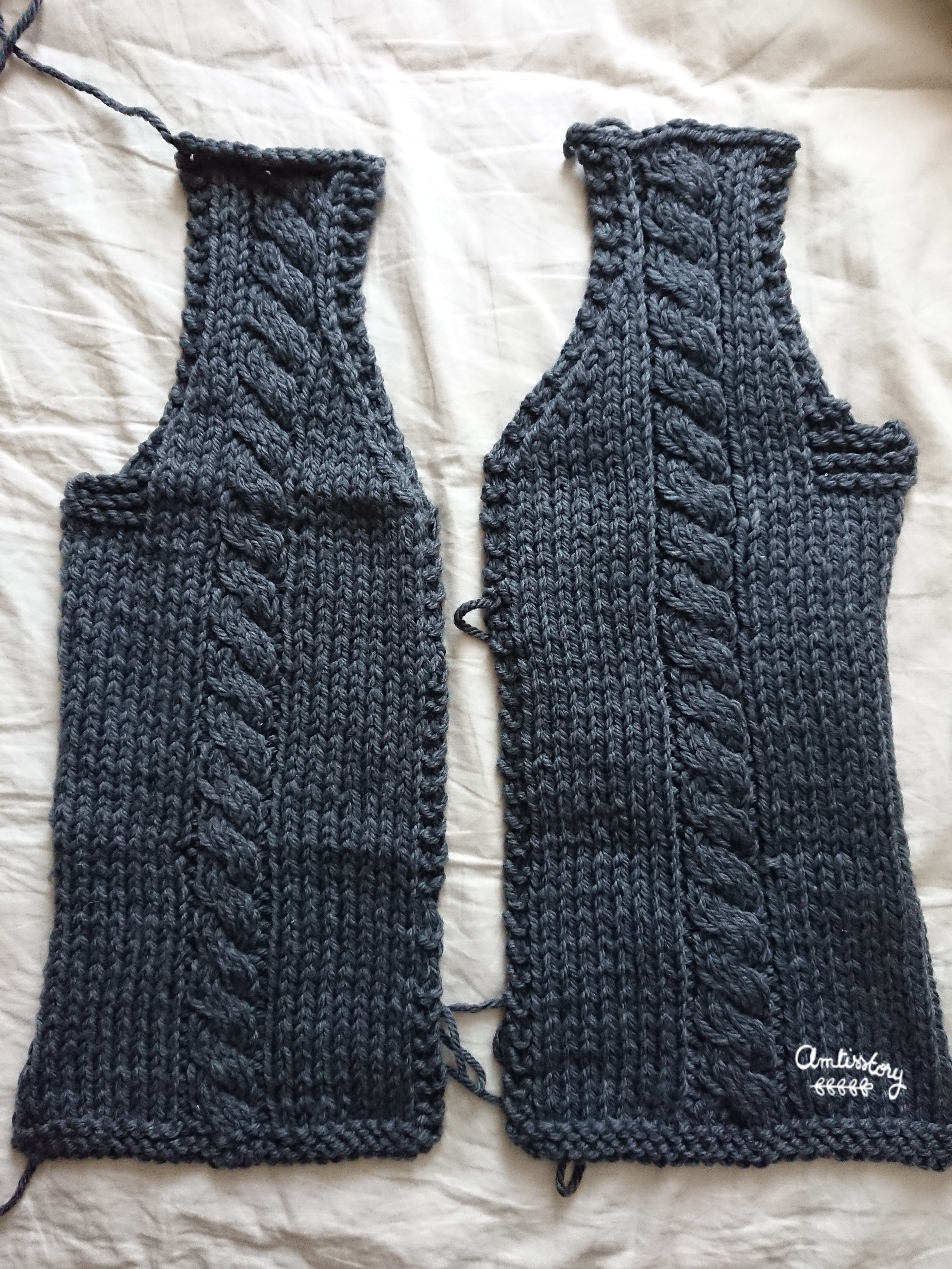 Gilet Sans Manches En Tricot Pour Enfant - Col En V - Laine épaisse - Taille Unique Côté Uni - Pour Garçons Et Filles