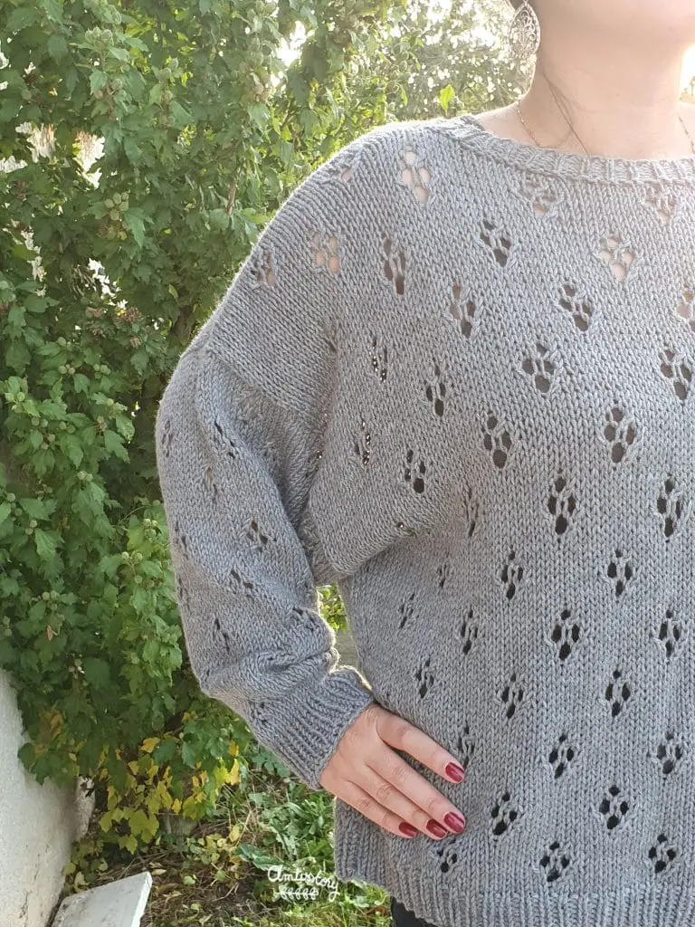louis pull femme ample tricot