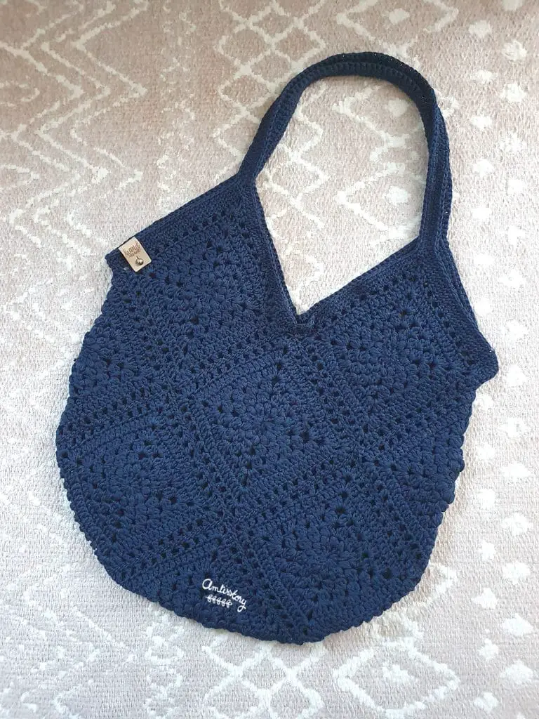 wildrose crochet market bag
