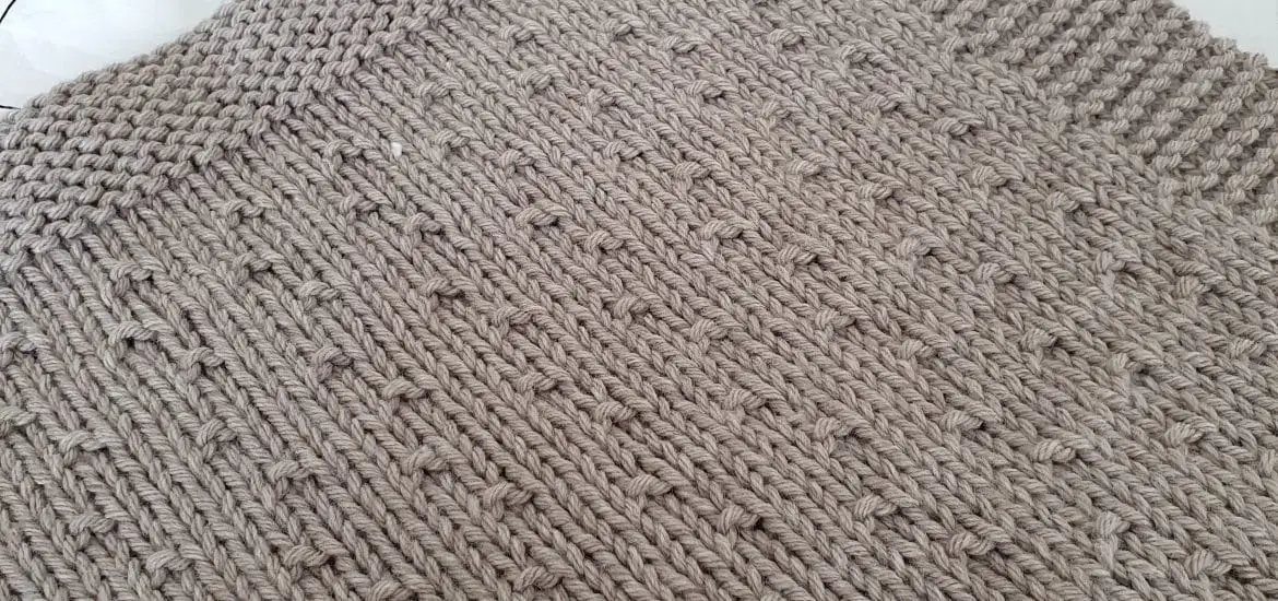 couverture bébé tricot semi piqué