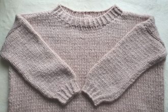Tricot collection #20 : le Sunday Brunch sweater en grosses mailles
