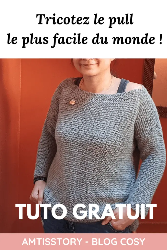 Tuto pull tricot femme gratuit