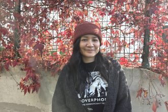 Tricot collection #32 le gilet Jack à bordure zigzag gilet Jack tricot point mousse zigzag