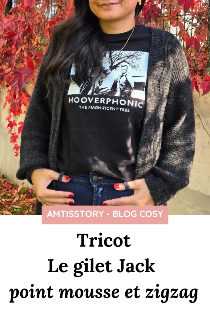 Gilet Jack point mousse zig zag 